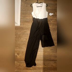 black and white Jumpsuit